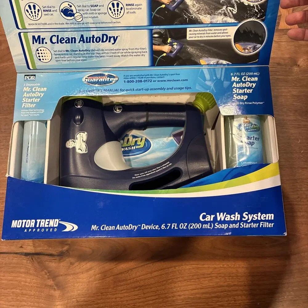 Mr. Clean‎ AutoDry Car Wash System Starter Kit NEW